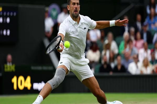 Djokovic se clasificó a la semifinal de Wimbledon sin jugar