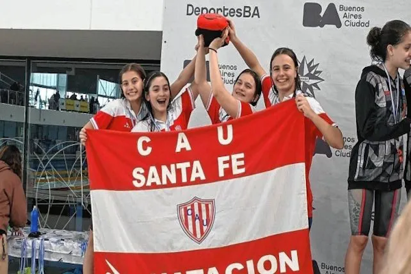 Nacional de cadetes de natación: buena participación de santafesinos