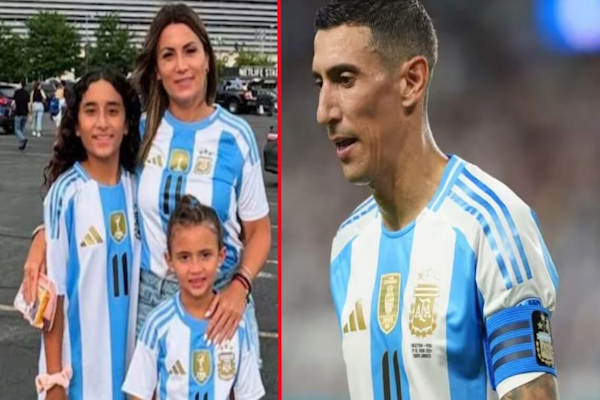 El  anuncio de Ángel Di María y su esposa tras ganar la Copa América 