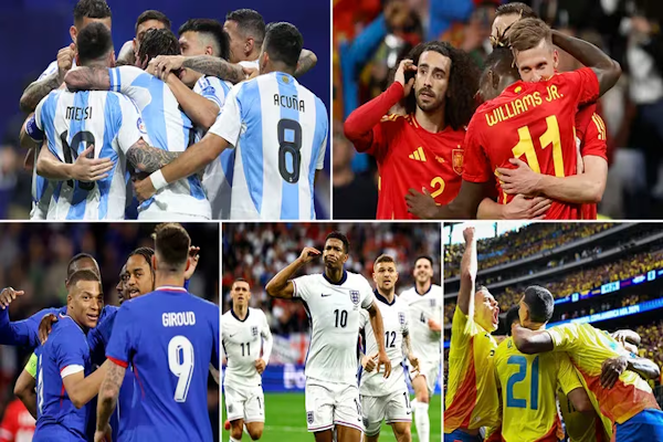  Ranking FIFA tras su nueva actualización
