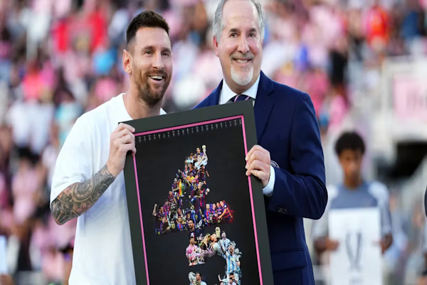 Las perlitas del homenaje a Messi en Inter Miami