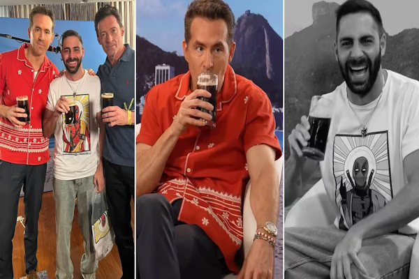 Hugh Jackman y Ryan Reynolds locos por Argentina
