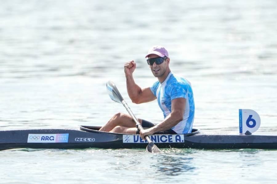 Vernice logró un histórico cuarto lugar en la final de kayac 1000 metros