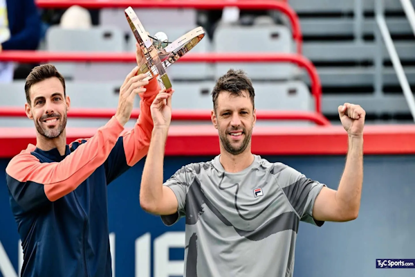 Masters 1000 de Montreal: Horacio Zeballos, campeón del dobles
