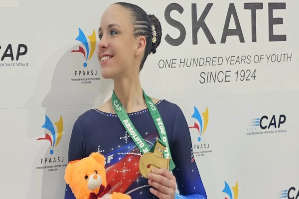 Patín: una patinadora corondina se consagró campeona nacional