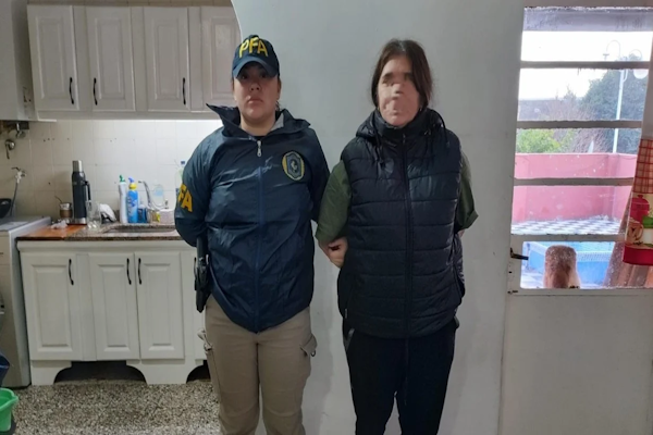 Así arrestó la PFA en Santa Fe a la hermana del capo narco 