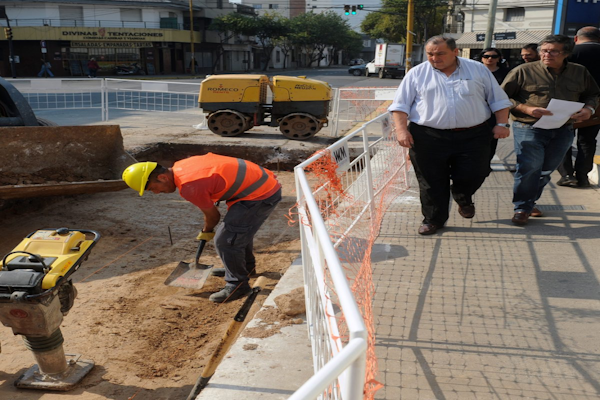 Se repararon más de 700 metros cuadrados de avenidas y calles 