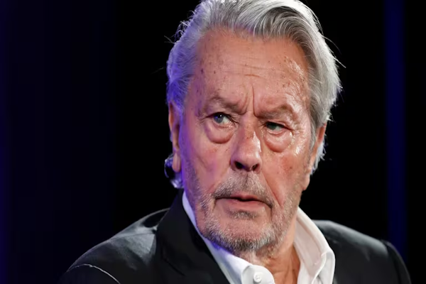 Falleció el famoso actor francés Alain Delon 