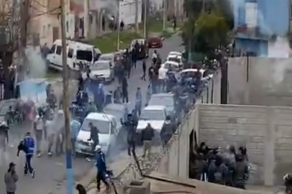 Los videos de los graves incidentes de la barra de San Telmo