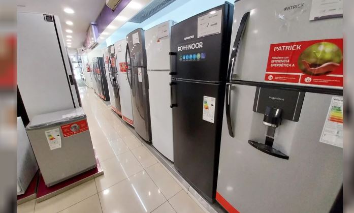 La venta de electrodomésticos disminuyó un 33% interanual en el primer semestre del año
