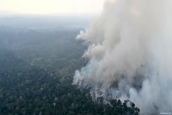 Brasil: alerta máxima en 30 ciudades por incendios