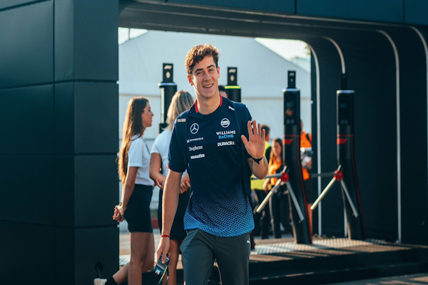 Colapinto hará su estreno como piloto de F1
