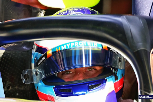 Colapinto finalizo 17° en la FP1 en Monza