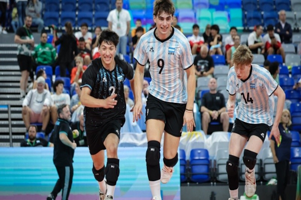 Dos rosarinos subcampeones del mundo de vóley sub 17