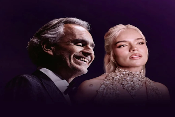 Andrea Bocelli y Karol G reversionan 