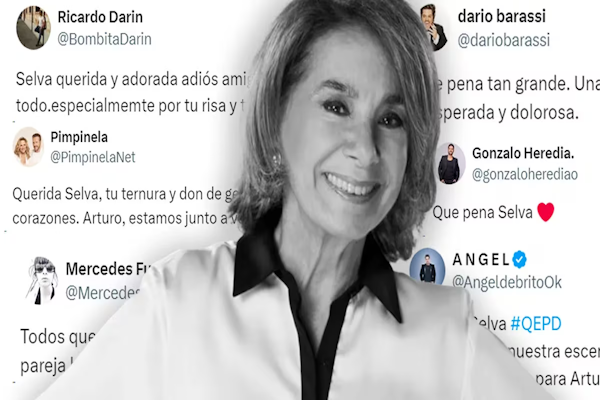 Selva Alemán: emotivos mensajes de los famosos a la actriz