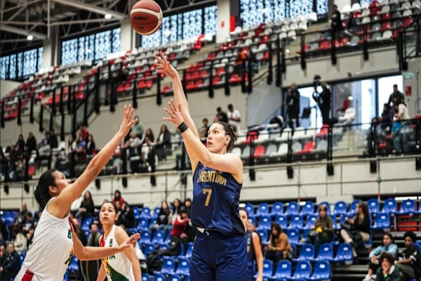 Sudamericano de básquet: el femenino de Argentina derrotó a Bolivia