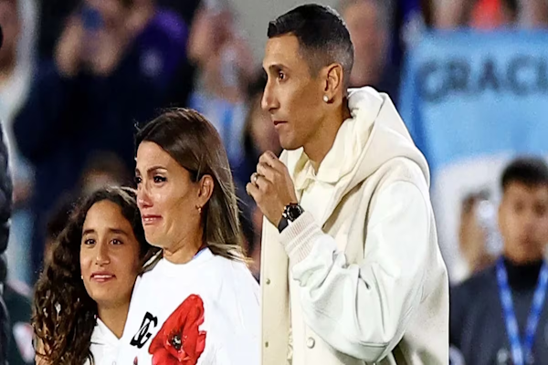 La emotiva despedida a Di María de la Selección