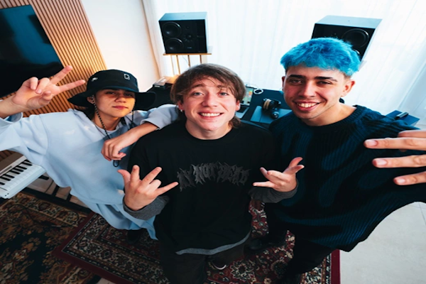 Paulo Londra, Luck Ra y Valentino Merlo lanzan cuarteto