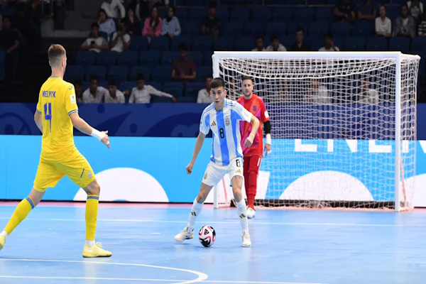 Mundial de futsal: Argentina superó 7-1 a Ucrania