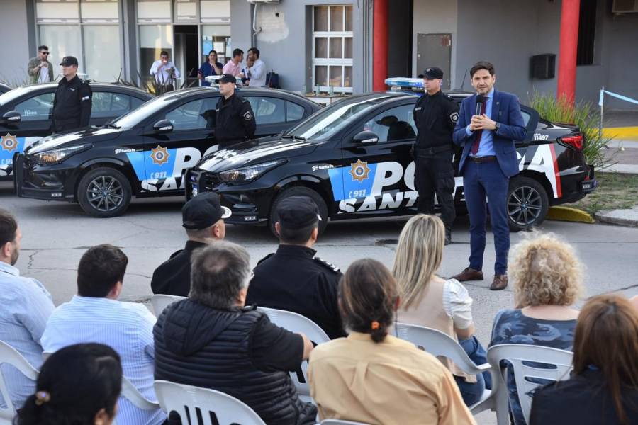 “Hay una gestión provincial eficiente que nos permite a seguir equipando a nuestra Policía”