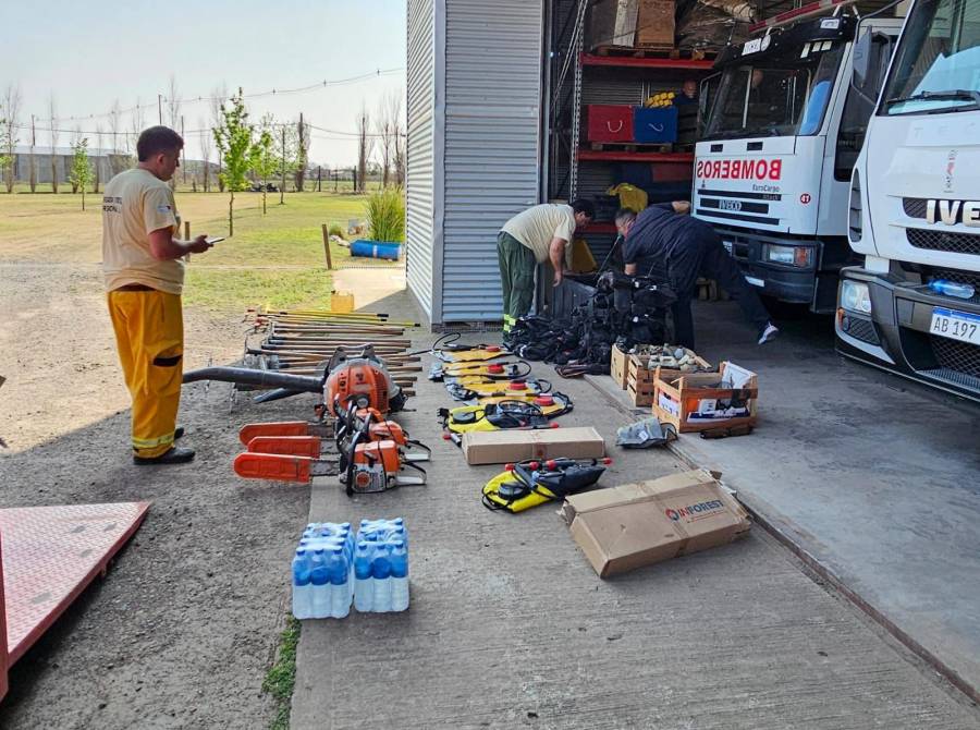 Santa Fe envía brigadistas forestales para combatir los incendios 