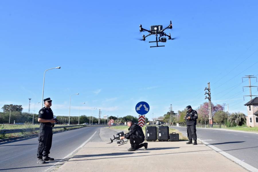 La Provincia ya utiliza drones para controlar la avenida Circunvalación en Rosario