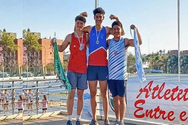 Nacional U18 de atletismo: santafesinos se destacaron