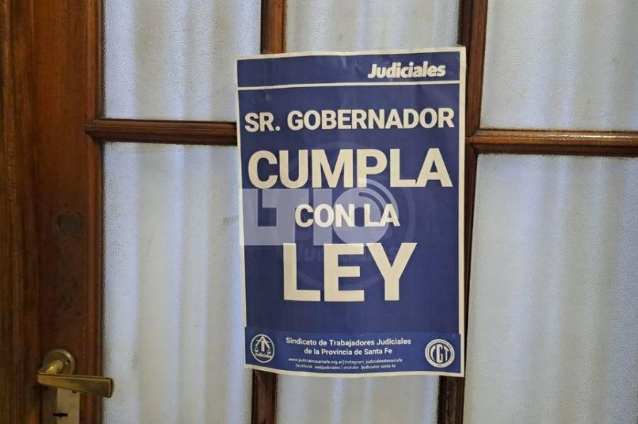 Sin actividad en Tribunales por un paro de trabajadores judiciales
