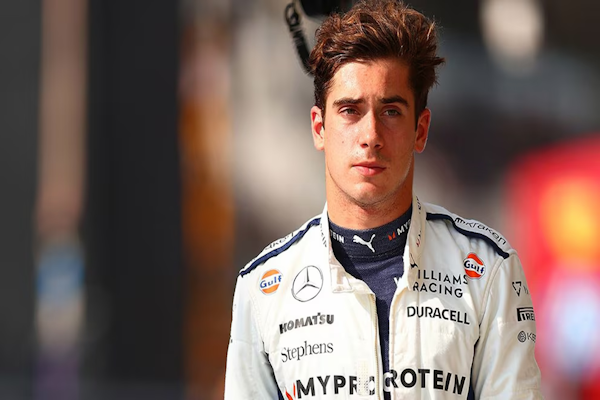 Colapinto en la gira de la F 1: México, Brasil y Estados Unidos