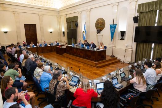 Mammarella presentó un informe sobre auditorías a la UNL