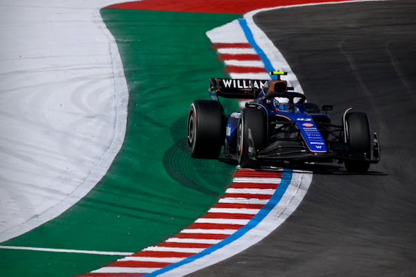 Colapinto tuvo una gran qualy en el GP de Estados Unidos