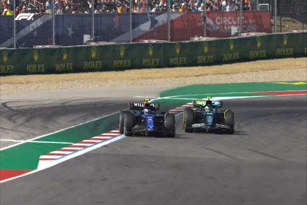 GP de los Estados Unidos: Colapinto sobrepasó a Alonso y quedó 10°
