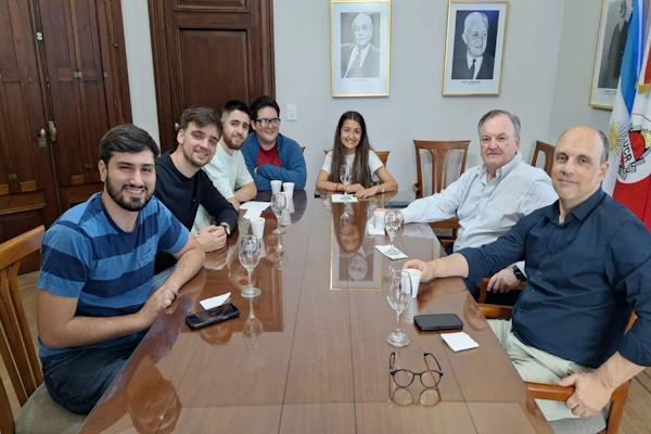Felipe Michig recibió a dirigentes estudiantiles 