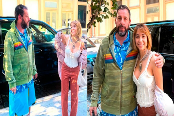 El encuentro entre María Becerra y Adam Sandler en Nueva York