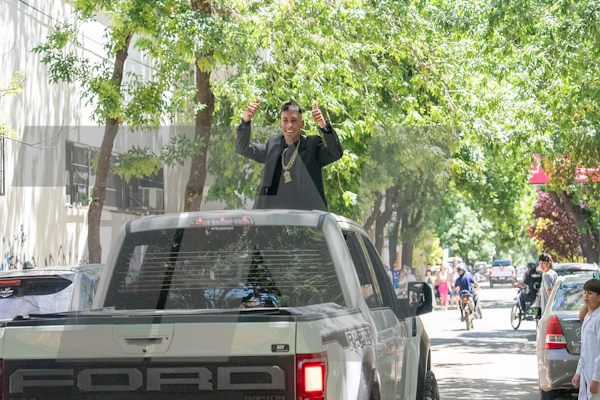Así se vivió en la calle el veredicto a L-Gante