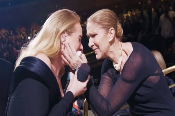 El mensaje de Adele a Céline Dion tras llorar en su concierto