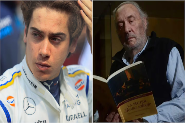 Murió el abuelo de Franco Colapinto en la previa del GP de Brasil