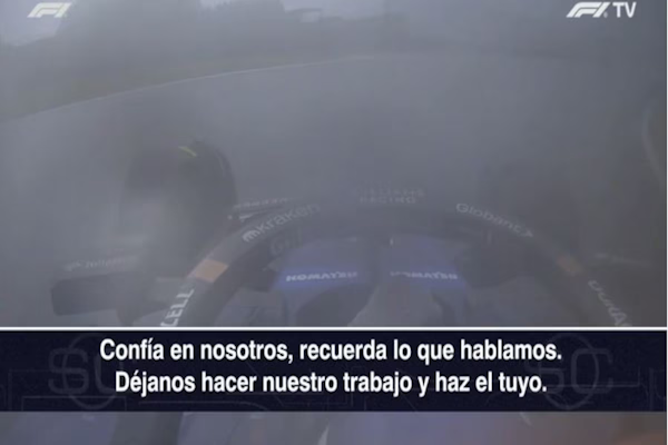 El entredicho entre Colapinto y Williams antes del choque