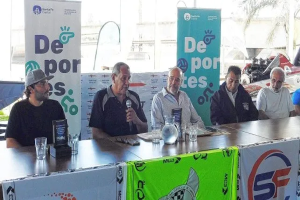 Gran Premio de motonáutica: se presentó en Santa Fe