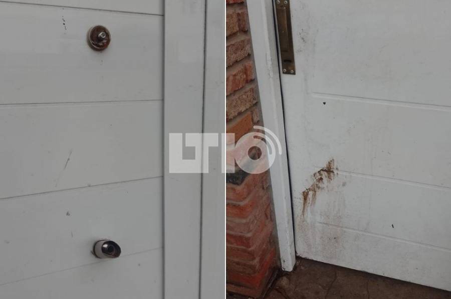 Intentaba entrar a casas pateando las puertas