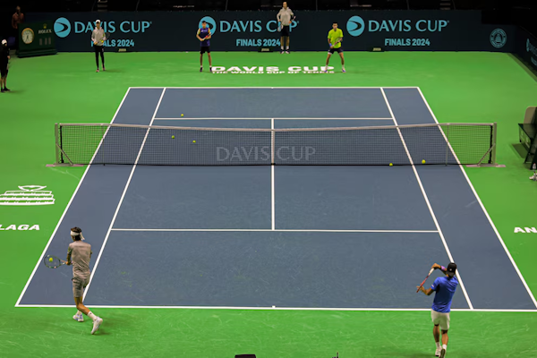 Copa Davis: Argentina se entrena de cara al duelo ante Italia