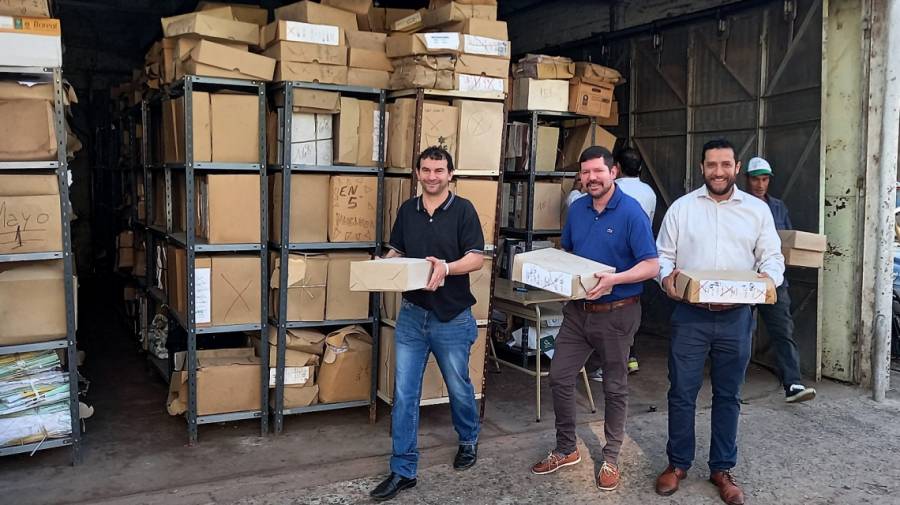 El Ministerio de Trabajo descartó más de 5 toneladas de papel