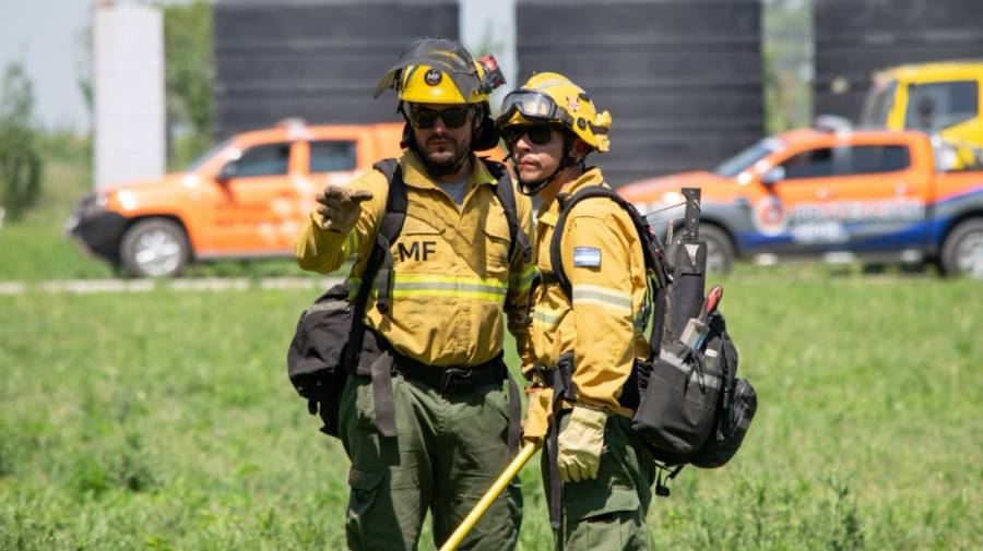 La provincia sigue capacitando a brigadistas forestales