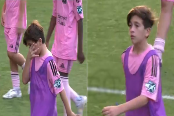 Newell’s Cup: Thiago Messi lloró tras la eliminación del Inter Miami