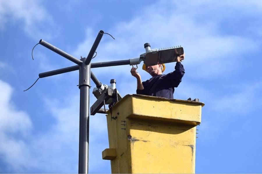 Adjudicaron a empresas locales las tareas de mejoras del alumbrado público
