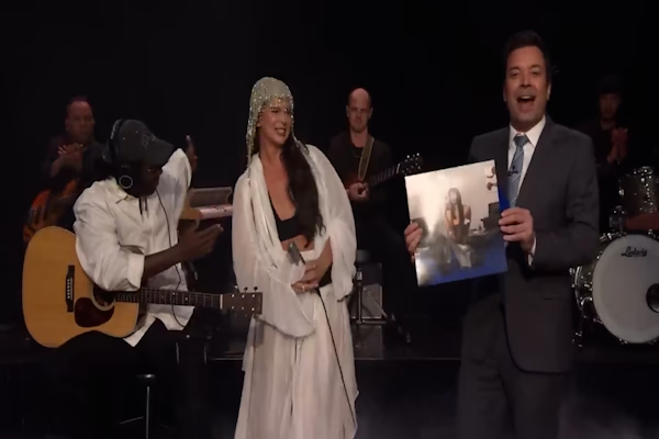 Nathy Peluso brilló en el programa de Jimmy Fallon