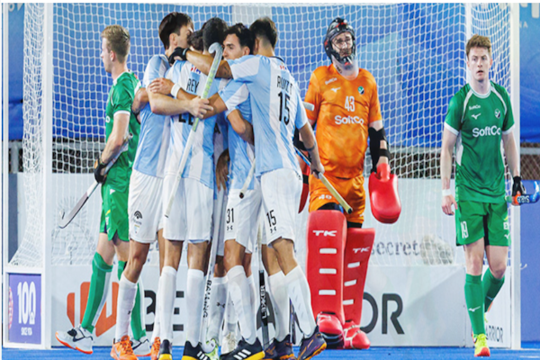 Los Leones derrotaron a Irlanda en Santiago Del Estero