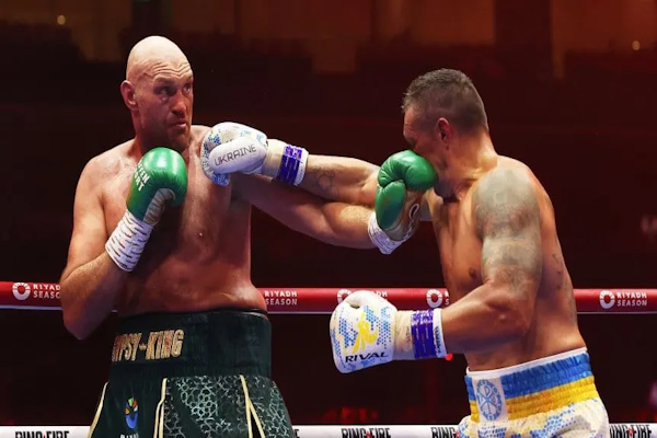 Boxeo: un juez con IA en la pelea de Fury con Usyk
