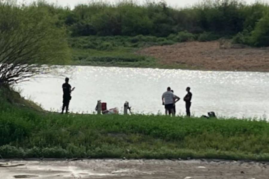 Encontraron un cuerpo flotando en el Río Salado